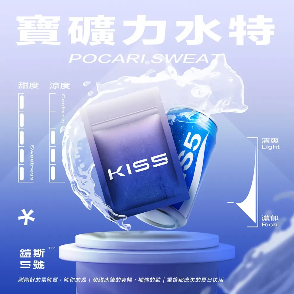 KIS5煙彈寶礦力水特口味