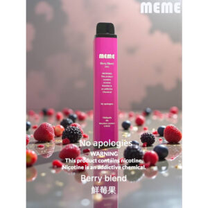 MEME7000拋棄式電子煙紅莓果口味
